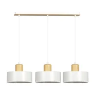 Lampy sufitowe - Emibig Torin lampa wisząca 3-punktowa biała 1047/3 1047/3 - miniaturka - grafika 1