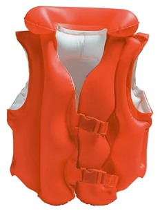 Intex Kamizelka ratunkowa pomarańczowa 58671 - Materace dmuchane i koła do pływania - miniaturka - grafika 1