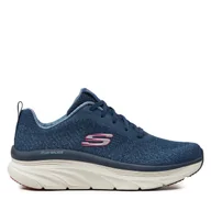 Sneakersy damskie - Sneakersy Skechers 149815 NVY Granatowy - miniaturka - grafika 1