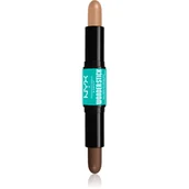 Bronzery i konturowanie twarzy - Wonder Stick Dual-Ended Face Shaping Stick 05 Medium Tan - miniaturka - grafika 1