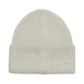 Czapki damskie - Calvin Klein Wełniana czapka | z dodatkiem kaszmiru - miniaturka - grafika 1