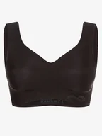 Biustonosze - sloggi - Biustonosz damski ZERO Feel z wypełnieniem, czarny - miniaturka - grafika 1
