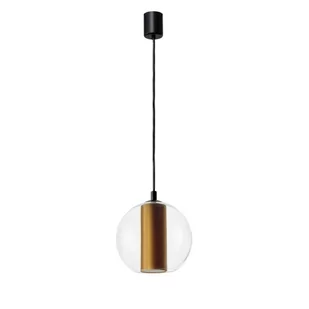 Kaspa Nowoczesny żyrandol gabinetowy MERIDA 11093105 szklana lampa nad stół - Lampy sufitowe - miniaturka - grafika 1