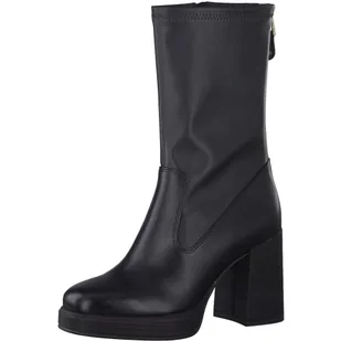 Marco Tozzi Damskie sztyblety 2-25817-39, czarne, 40 EU - Botki damskie - miniaturka - grafika 1