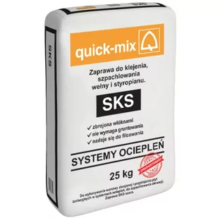 Tytan Klej Do Dociepleń Sks Szary 25 Kg Quick-Mix - Kleje i inne preparaty budowlane - miniaturka - grafika 1