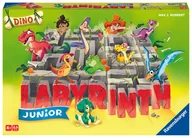 Pozostałe książki - Ravensburger® 20980 - Dino Junior Labyrinth - Familienklassiker für die Kleinen, Spiel für Kinder ab 4 Jahren - Gesellschaftspiel geeignet für 2-4 Spi - miniaturka - grafika 1
