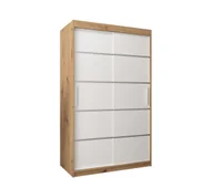 Szafy - Szafa przesuwna Garderoba VERONA 1 120 gł. 62 artisan/biały - miniaturka - grafika 1