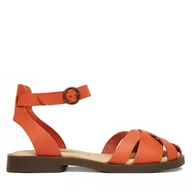 Sandały damskie - Sandały Fly London Allifly P145409 Czerwony - miniaturka - grafika 1