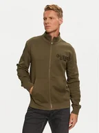 Bluzy męskie - Guess Bluza M4YQ80 K9Z21 Zielony Relaxed Fit - miniaturka - grafika 1