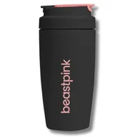 Kubki termiczne - Kubek termiczny 500 ml Grey BeastPink ze stali nierdzewnej - GymBeam - miniaturka - grafika 1