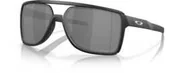 Okulary przeciwsłoneczne - Oakley Okulary przeciwsłoneczne Castel Matte Black Ink, Prizm Black Polarized OO9147-02 - miniaturka - grafika 1