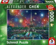 Puzzle - Schmidt Puzzle 1000 Fajerwerki nad Wieżą Eiffla G3 - - miniaturka - grafika 1