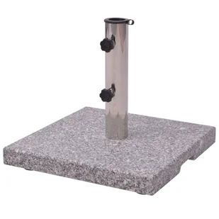vidaXL vidaXL Podstawa pod parasol granitowa, 20 kg - Parasole ogrodowe - miniaturka - grafika 2