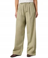 Spodnie damskie - Spodnie Wrangler Pleated Trouser 112362959 Dark Tea W 27 / L 30 - miniaturka - grafika 1