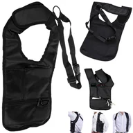 Torby podróżne - Saszetka antykradzieżowa Artnico pod ramie czarna - miniaturka - grafika 1