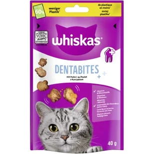 Whiskas Przysmaki, Dentabites, Kurczak 6x40 g - Przysmaki dla psów - miniaturka - grafika 1