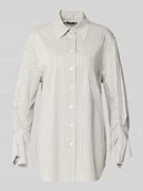 Bluzki damskie - Bluzka koszulowa o kroju regular fit z mieszanki wiskozy model ‘Benice’ - miniaturka - grafika 1