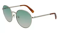 Okulary przeciwsłoneczne - Okulary przeciwsłoneczne Longchamp Lo101s, złote/zielone, 56 damskie, Złoto/Zielony, 56 - miniaturka - grafika 1
