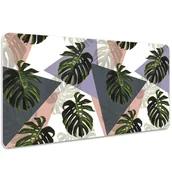 Podkładki na biurko - Mata ochronna z nadrukiem Monstera wzór 100x50 cm, Dywanomat - miniaturka - grafika 1