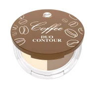Rozświetlacze do twarzy i ciała - Bell Morning Espresso Coffee Duo Contour 001, zestaw do konturowania - miniaturka - grafika 1