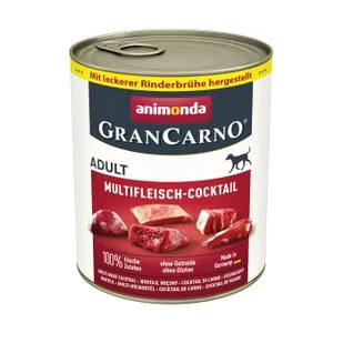animonda GranCarno Original Adult Koktajl mięsny 6x800 g - Mokra karma dla psów - miniaturka - grafika 1