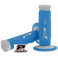 Części motocyklowe - Progrip Gałki Artykuł 791, Dwukolorowy, Szary/Niebieski, 22/25 mm - miniaturka - grafika 1