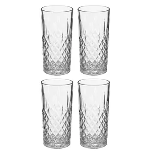 Secret De Gourmet Komplet wysokich szklanek typu tumbler CHARLES, 300 ml - Szklanki - miniaturka - grafika 1