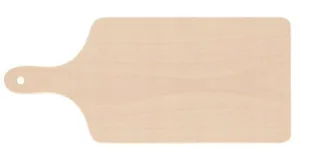 Deska kuchenna z rączką do krojenia bukowa 23 cm - Deski do krojenia - miniaturka - grafika 1