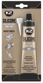Chemia warsztatowa - K2 Silikon Wysokotemperaturowy Szary +350°C 85G - miniaturka - grafika 1