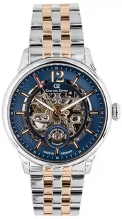 Zegarek Zegarek Carl von Zeyten CVZ0080BLRM Schramberg Automatic Skeleton Limited Edition - Zegarki męskie - miniaturka - grafika 1