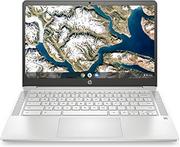 Laptopy - HP Chromebook 14a-na1012ns laptop, 35,6 cm (14 cali), Full HD (Intel Celeron N4500, 8 GB RAM, 128 GB eMMC, Intel UHD Graphics, Chrome OS), zilverkleurig - miniaturka - grafika 1