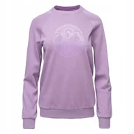 Bluzy damskie - Bluza Elbrus Carinio dla kobiet fiolet róż bez kaptura hiphopshoppl XL - miniaturka - grafika 1