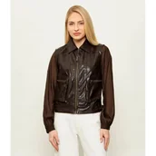 Kamizelki damskie - GUESS Bezrękawnik LUCY Regular Fit - miniaturka - grafika 1