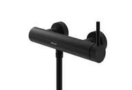 Baterie podtynkowe - Kohlman bateria prysznicowa QW120AB Axel Black czarny mat - miniaturka - grafika 1