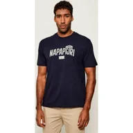 Koszulki męskie - Napapijri T-shirt S-FUNES Relaxed fit - miniaturka - grafika 1