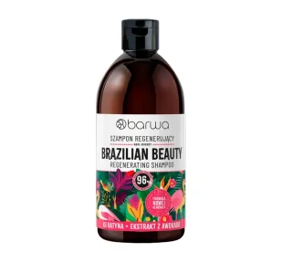 Barwa Hair Journey regenerujący szampon do zniszczonych i łamliwych włosów Brazilian Beauty 380ml - Szampony do włosów - miniaturka - grafika 1