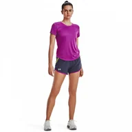 Spodnie sportowe damskie - Damskie spodenki do biegania W UNDER ARMOUR Fly By 2.0 Short - miniaturka - grafika 1