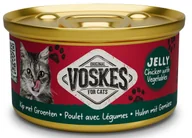 Mokra karma dla kotów - VOSKES Tuńczyk z wołowiną 85g - miniaturka - grafika 1