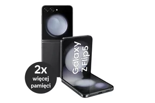 Samsung Galaxy Z Flip 5 5G 8GB/512GB Dual Sim Grafitowy - Telefony komórkowe - miniaturka - grafika 1