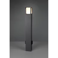 Lampy ogrodowe - Trio EBRO SMD LED 6W wys.80cm. 2xgniazdo elektryczne 3000K Lampa ogrodowa stojąca 422167142 - miniaturka - grafika 1