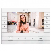 Akcesoria do domofonów i wideodomofonów - Came Bezsłuchawkowy panel wewnętrzny wideo FUTURA X1 WH - miniaturka - grafika 1