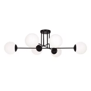 Kaja ALFRED OLSZEWSKI Nowoczesna lampa sufitowa z białymi kloszami K-4925 z serii SAVOY - Lampy sufitowe Kaja ALFRED OLSZEWSKI Nowoczesna lampa sufitowa z białymi kloszami K-4925 z serii SAVOY - Lampy sufitowe - miniaturka - grafika 1