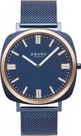 Zegarki męskie - Zegarek Obaku Denmark V296GXSLML - miniaturka - grafika 1