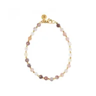 Bransoletki - Bransoletka z kamieniami kobiecej intuicji - Wersja Złota - miniaturka - grafika 1