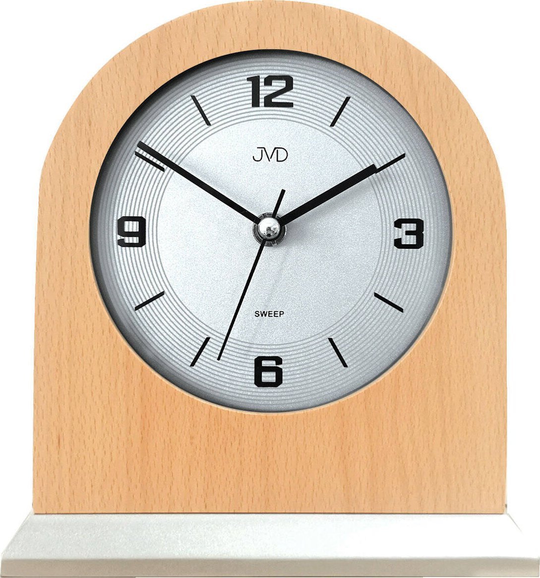 Zegar kominkowy drewniany JVD HS24012.68 19 cm .