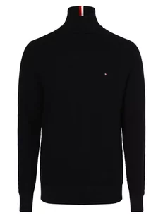 Tommy Hilfiger - Sweter męski, niebieski - Swetry męskie - miniaturka - grafika 1