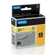 Papier do drukarek - Dymo Rhino 18054, S0718290, 9mm x 1,5m czarny druk / żółty podkład, taśma oryginalna - miniaturka - grafika 1