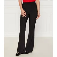 Spodnie damskie - HUGO Spodnie Halaran flare fit - miniaturka - grafika 1