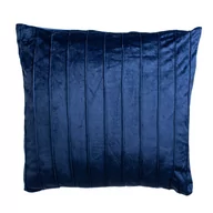 Poduszki dekoracyjne - Ciemnoniebieska poduszka dekoracyjna JAHU collections Stripe, 45x45 cm - miniaturka - grafika 1