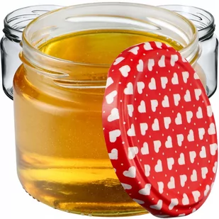 Słoiki Sonka 330ml 20szt. 82mm + wieczka "Serca" - Pojemniki kuchenne - miniaturka - grafika 1